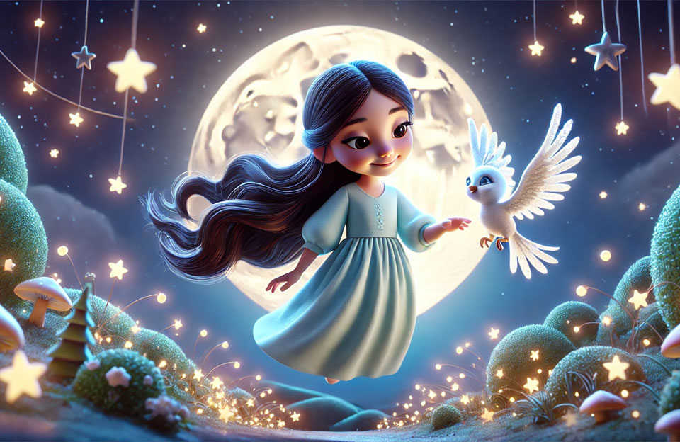 Ayışığına Yolculuk: Bir Uyku Masalı