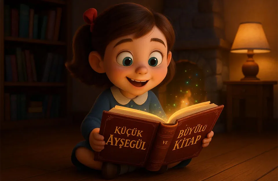 Küçük Ayşegül ve Büyülü Kitap Masalı