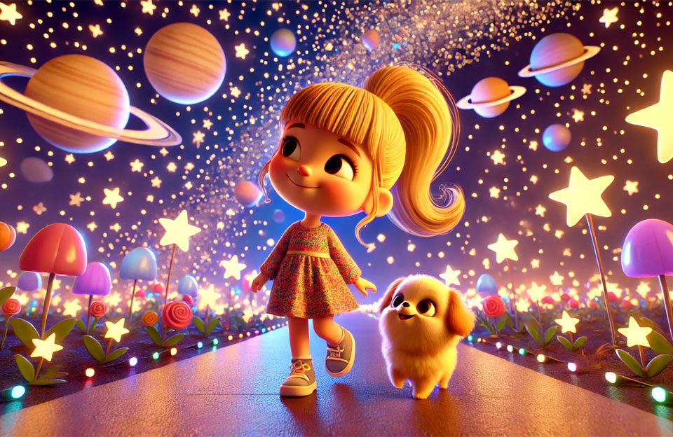 Yıldızlı Gökyüzüne Yolculuk: Bir Uyku Masalı